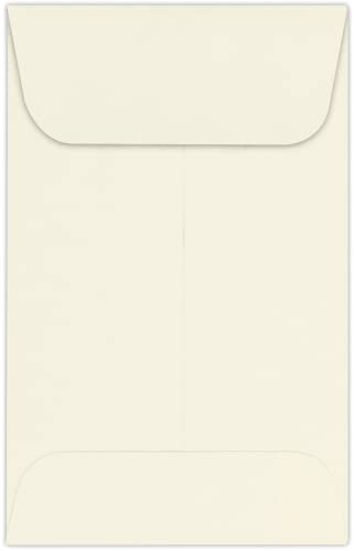 LUXPaper #1 Coin Envelopes | 2 1/4" x 3 1/2" | Natural | 80lb. Text | 500 Qty