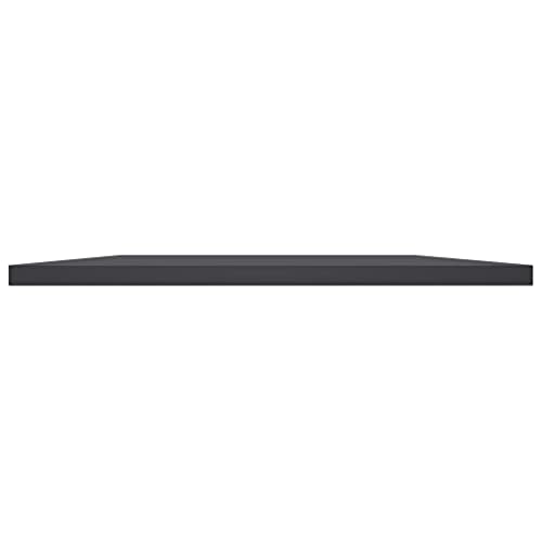 IBUQDDV Engineered Wood Bookshelf Boards 4 Pack, 23.6x19.7x0.6 Inch Gray Storage Shelf Panels, Bookcase Shelf Boards for Additional Storage Space or Replacement