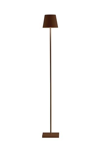 Zafferano, Poldina L Floor, Rechargeable Cordless Floor Lamp, Rust