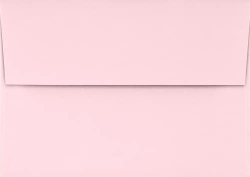 LUXPaper 4Bar A1 Invitation Envelopes | Peel & Press | 3 5/8" x 5 1/8" | Candy Pink | 80lb. Text | 1,000 Qty