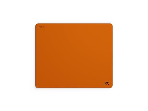 Fnatic MAX FOCUS3 L Pro Gaming Mouse Pad, Sunrise Orange Smooth Cloth Control Surface, Water Resistant Coating, with Non-Slip PORON Foam Base & Micro-Knit Stitched Edges (Size 18.9" x 15.85" x 0.24")