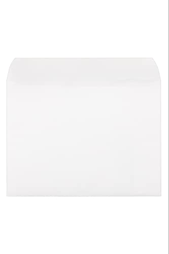 LUXPaper 9 x 12 Booklet Window Envelopes | Bright White | 28lb. Text | 500 Qty