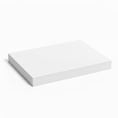 Vellum Bristol Cover Sheets, 67 Pound, (147 GSM) Smooth Finish, 250 Sheets Pack. – Cardstock for Crafting, Printing And More. (10, White, 8.5"x11")