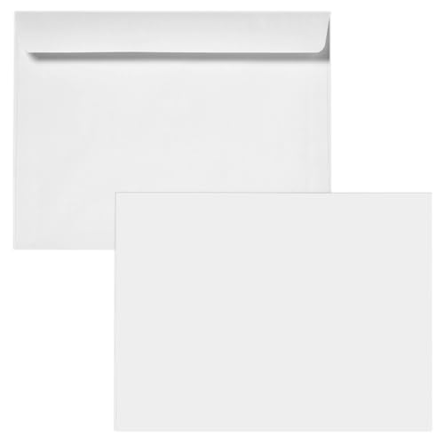 9 x 12 Booklet Envelope - Open Side - 28# White - (9 x 12) - Large Envelope Series (Jumbo) (250)