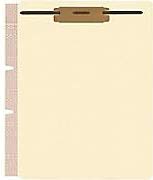 SELF-Adhesive Chart DIVIDERS, 11 PT Manila Letter Size. Bonded Fastener Both Sides at TOP, Box of 100 (10 Boxes (1,000))