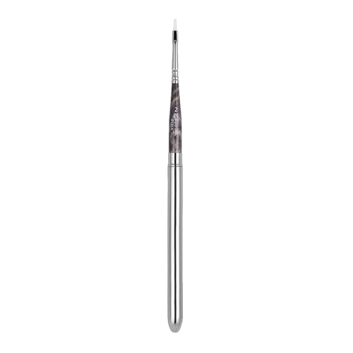 Escoda Perla Toray White Synthetic Travel Brush - Bright, Short Handle, Size 2