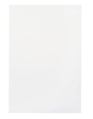 School Smart Folding Bristol Tagboard, 24 x 36 Inches, White, Pack of 100