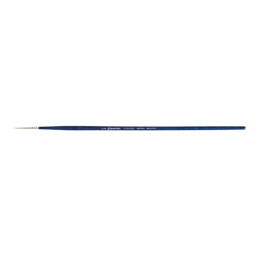 Escoda Chronos Series 3151 Artist Watercolor & Acrylic Paint Brush, Synthetic Toray Fiber & Red Sable Blend, Pointed Round, Size 10