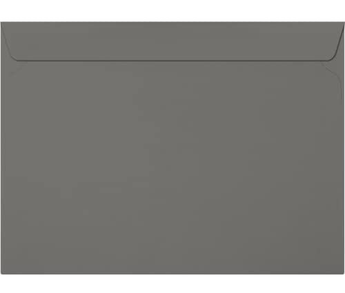 LUXPaper 9 x 12 Booklet Envelopes | Smoke Gray | 80lb. Text | 250 Qty