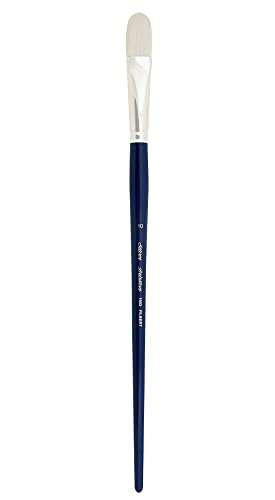 Silver Brush Limited Bristlon Filbert Oil and Acrylic Paintbrush, Size 10