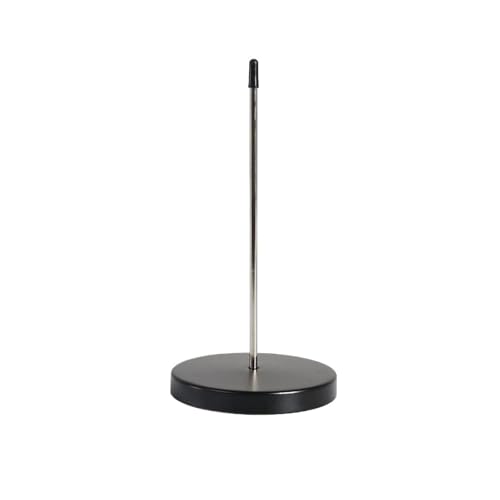 6Pcs Stainless Steel Paper Memo Holder Spike Stand for Receipts Notes Kitchen Desk Organizer(Black)