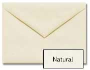 Cougar Natural 5-1/2-BAR (4-3/8-x-5-3/4) Envelopes 250-pk - 104 GSM (28/70lb Text) PaperPapers 4X5 holds paper folded 4-ways Invitation, Response and DIY Greeting Envelopes