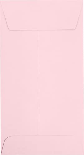 LUXPaper #7 Coin Envelopes | Peel & Press | 3 1/2" x 6 1/2" | Candy Pink | 80lb. Text | 250 Qty