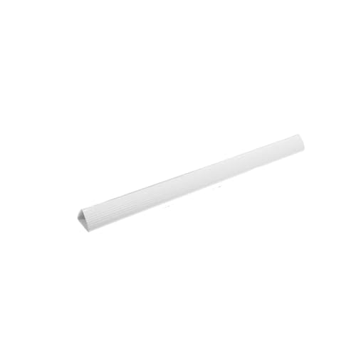 Binding Bars Slide Grip 60Pcs A4 Plastic Binding Bars 23Mm Spine Slide Grip Binder Clamps for Reports Presentations School Office Documents Organization(White)