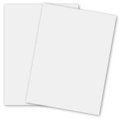 White Card Stock - Size 18 X 12-100 Lb Cover - 270 g/m Cover. (250 Sheets)