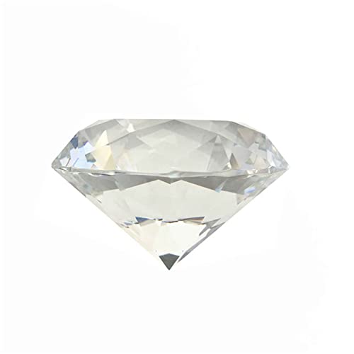 Transparent 25mm-200mm Crystal Clear Paperweight Diamond Wedding Table Favor Centerpiece Decor,100mm 1 Piece