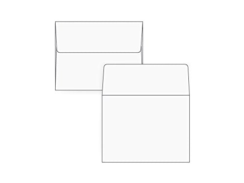 A2 Invitation Envelopes (4 3/8 x 5 3/4) - 60lb. Bright White (1000 Qty.)
