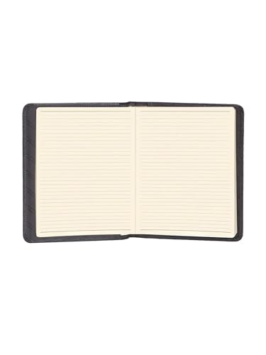 Scully Plonge Leather Ruled Journal (Black)