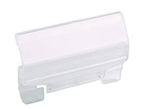 Leitz 61160003 Full View Tabs for Alpha Suspension Files 60 mm 4 Lines Plastic Transparent Pack of 50