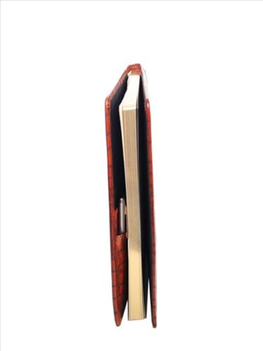 Scully Lizard Leather Ruled Journal, Black - 62
