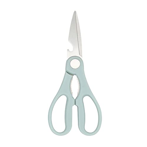 Scissors Household Steel Kitchen Scissors Tailor Scissors Sewing Tools Cut and Shred Function Office Scissors (Color : Green) (Green)