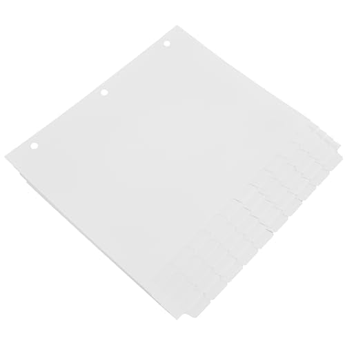 Exhibitindexes® Set of 50 Blank Tabs