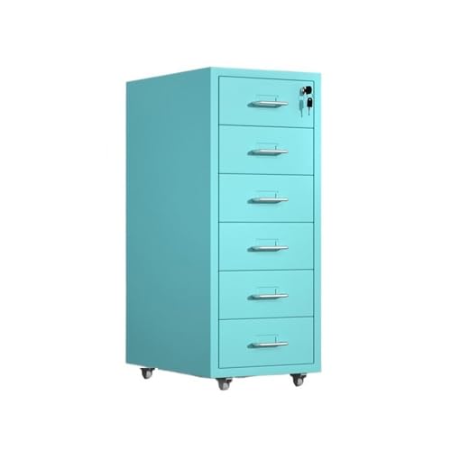 CAOJLjiaxiang-2012 File Cabinet Office File Cabinet Thickened Cold Rolled Steel Drawer Cabinet Large Capacity Storage Cabinet Multifunctional Data Organizing Cabinet with Locks Office Cabinet(Blue)