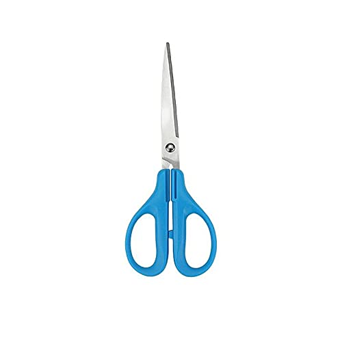 DSWMY Craft Scissors, Stainless Steel Craft Scissors Sharp Sewing Needlework Artwork Office Cutting Tool 17.5cm