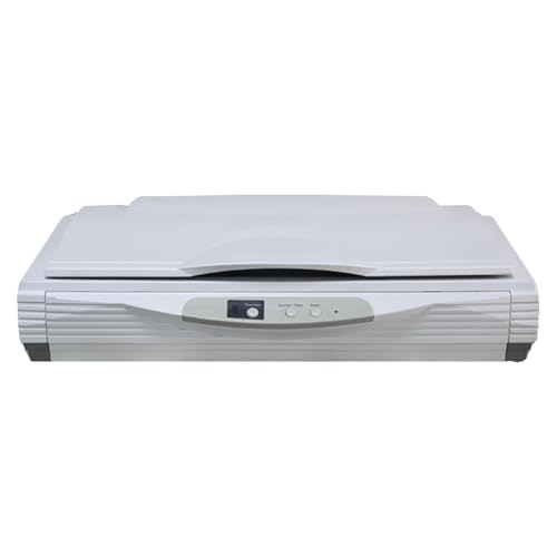 XDTKJDZ Large Format Flatbed Scanner, Large Format Book & Document Scanner, Max Format A3, Optical Resolution 600x1200dpi, for Library, School, Fabrics, Prints, Ceramics