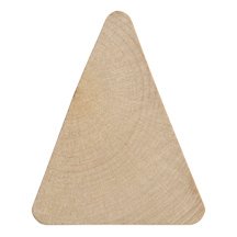 1000 Pcs of 2-1/2" Triangles x 1/4" Thick Triangle Cut Outs; 2-1/2" Tall x 2" Wide x 1/4" Thick