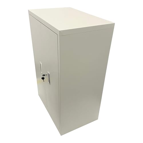 BEILOCKERY 36 Drawers File Cabinet, Paper Document Storage Vertical Filing Cabinet, Small Transparent Drawers Document Organizer with Door for Office Warehouse Garage