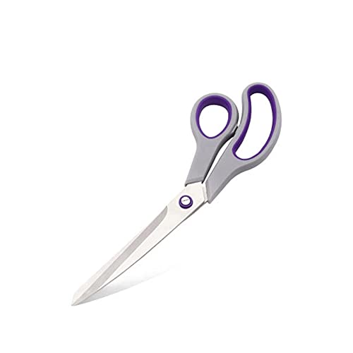 DSWMY Craft Scissors, Craft Scissors for Fabric 10 Inch Tailors Stainless Steel Sewing Tool