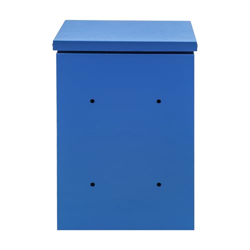 Wall Mount Key Lock Box with Combination Lock,Lockable Mailbox Hanging Suggestion Box,Security Drop Box for Keys,Mails,Letters and Cash