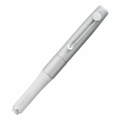 ZENTO Signature Model Silver Ballpoint Pen 0.38mm Ink Color Black UBZH38.26 With Original Stylus Ballpoint Touch Pen