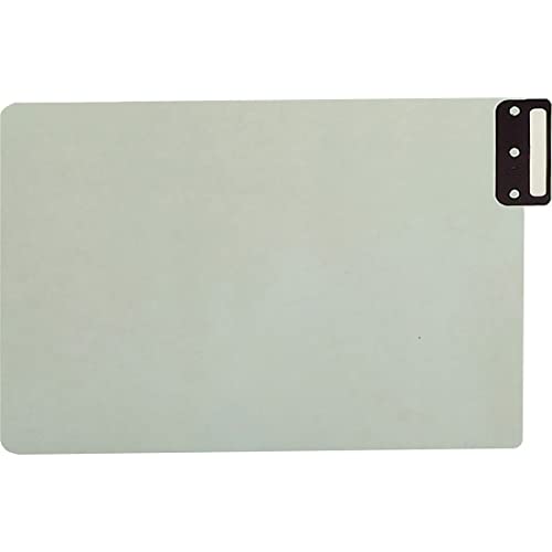 Smead 100% Recycled End Tab Pressboard File Guides, Vertical Metal Tab, Extra Wide Legal Size, Gray/Green, 50 per Box (63235)