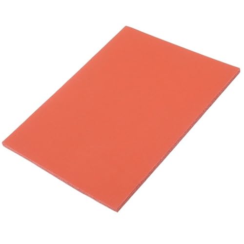 VRFTGHYJU Red Silicone Sponge Foam Pad - Multiple Sizes for Sealing, Cushioning, DIY & Industrial Applications(250x300x10mm)