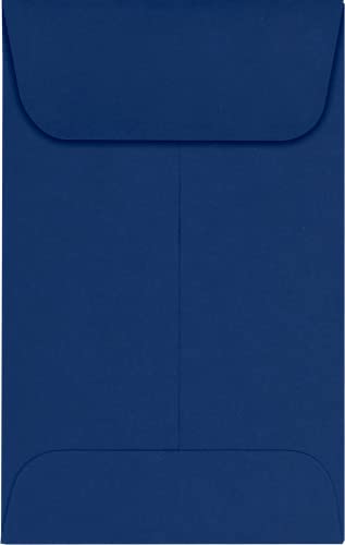LUXPaper #1 Coin Envelopes | 2 1/4" x 3 1/2" | Navy Blue | 80lb. Text | 1,000 Qty