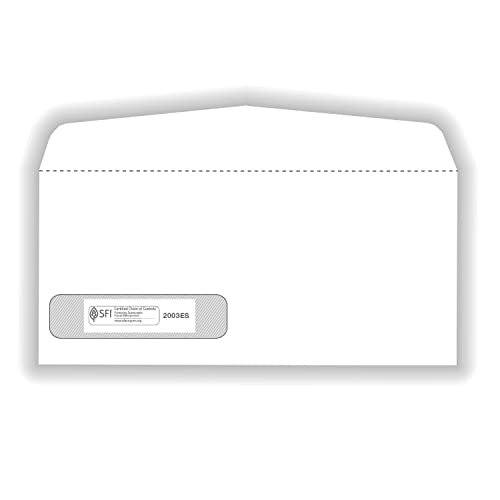ComplyRight ADA Dental Self-Seal Envelope, Insurance Claim, 4-1/8" x 9", Pack of 500, Healthcare Office Work Supplies for Dentist Businesses