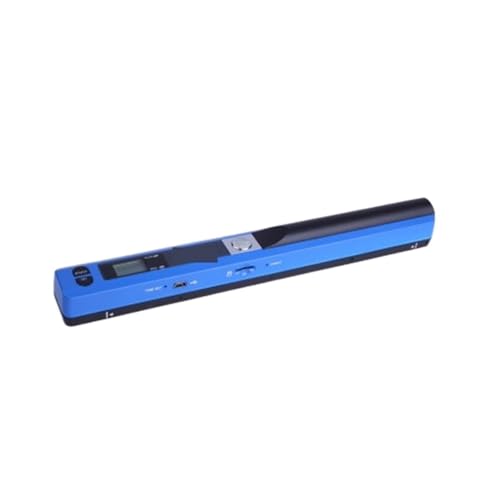 Document Camera, Portable High-Definition High-Speed Color Scanner, A4 Document Photo for Live Demo(Blue)