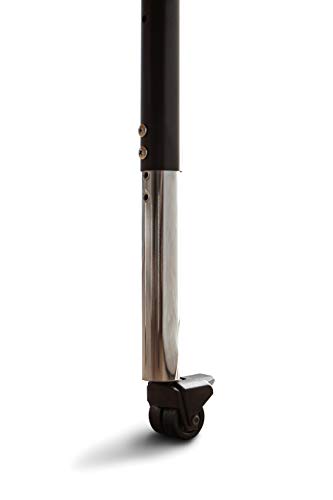 Jonti-Craft Berries Kidney Dry Erase Table M-Height (20"-31" Adjustable Height Mobile) 72" x 48" White/Black/Black 48" x 72"