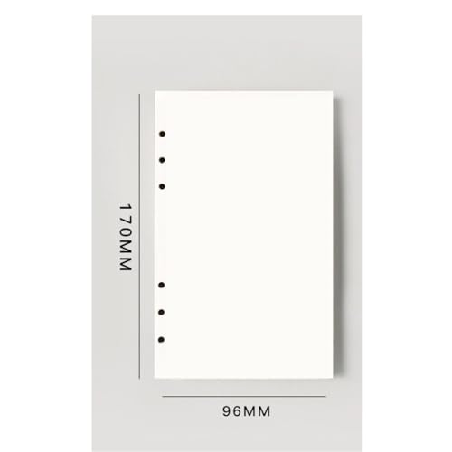 AFPSDLFJDLS A6 Academic and Daily Life Notebook Inner Core Adhesive Paper
