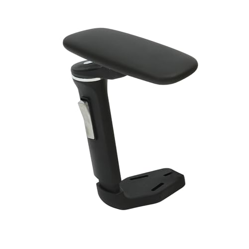 5D Adjustable Nylon Chair Armrest Parts, Up/Down/Left/Right for Office & Gaming Chairs