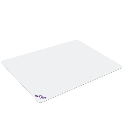 Marvelux Enhanced Polymer Clear Office Chair Mat for Hard Floors 48" x 51"