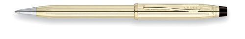 Cross Century II Refillable Ballpoint Pen, Medium Ballpen, Includes Luxury Gift Box - 10 Carat Gold-Filled