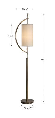 Uttermost Balaour 1 Light Floor Lamp 15.5 inches by 10 inches deep 28151-1