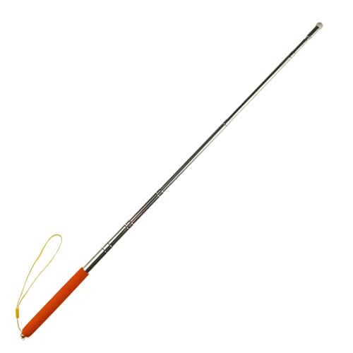 Miokun 12 Pieces Telescopic Teacher Pointer Presenter Whiteboard Pointer for Teachers Coach Presenter, Extends to 39 Inches (4 Colors)