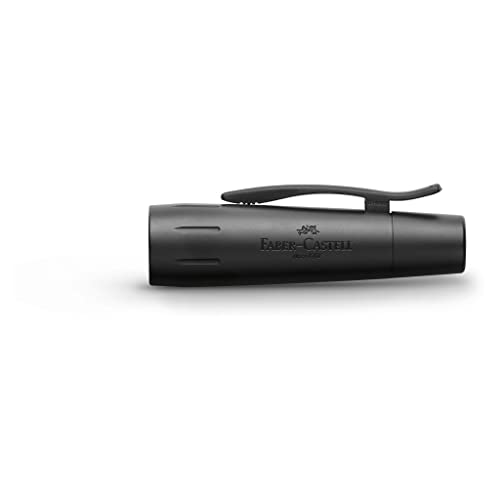 Faber-Castell e-motion Fountain Pen, Pure Black - Medium