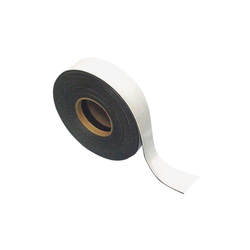 Magnetic Strip Roll, White, 2 in. x 50 ft.