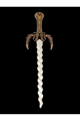 Decorative Letter Opener Odin's Sword - Mythological Desktop Gift - 9.8 Inches - Metallic Finish - Metallic