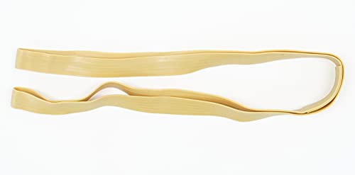Mytee Products Small Moving Rubber Bands (48 Pack) - 25" Unstretched - 50" Fully Stretched - Yellow Rubber Mover Bands for Pallets, Moving Blankets, Moving Supplies, Boxes, Furniture, TV Bed Dresser